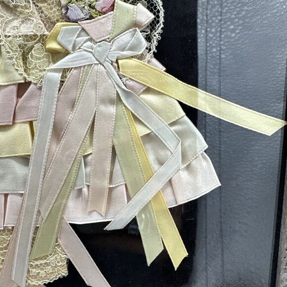 Vintage Ribbon Lady Picture 1920 / 1930 Art Deco - Picture 11 of 13